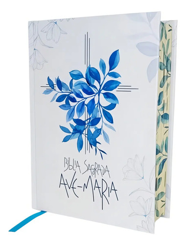 Bíblia Sagrada Ave-Maria, capa Flores